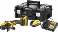 Аккумуляторная угловая шлифмашина DeWALT DCG409H2T