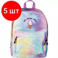 Комплект 5 штук, Рюкзак №1School Shape Enjoy, 1 отд., 3 кармана