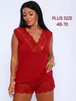Пижама FIREFLY., размер 58, красный