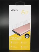 Портативный внешний аккумулятор Power Bank 6000 mAh, черный