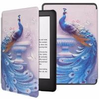 Обложка для Amazon Kindle Paperwhite 5 2021 "Павлин"