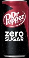 Dr Pepper / Напиток газированный Dr Pepper Zero (Доктор Пеппер Зеро) / 6 банок по 330 мл