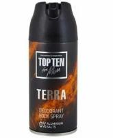 TOP TEN for Men Дезодорант-спрей Тегга, 150 мл