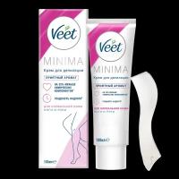 Veet Minima Крем для депиляции для нормальной кожи туба 100 мл 1 шт