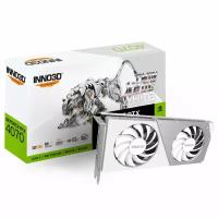 Видеокарта INNO3D RTX4070 TWIN X2 OC WHITE 12GB GDDR6X 192-bit DPx3 HDMI 2FAN RTL (N40702-126XX-183052V)