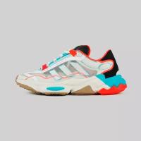 Кроссовки adidas Ozweego, размер 47 1/3 EU, красный, белый