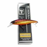 Воблер JACKALL SQUAD MINNOW 95SP 14g цвет SPAWNING TIGER