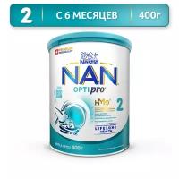 Смесь NAN (Nestlé) 2 Optipro, с 6 месяцев, 400 г