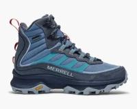Ботинки хайкеры MERRELL Moab Speed Thermo Mid, размер 6, синий