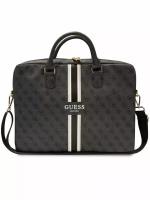 Guess для ноутбуков 15"/16" сумка 4G Stripes Bag Black