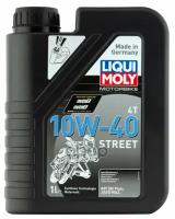 Масло Моторное 10W-40 (Hc-Синтетическое) Motorbike 4T Street (1L) LIQUI MOLY арт. 1521