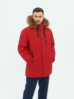 NortFolk Куртка мужская зимняя с капюшоном 926341F21N / Пуховик мужской с капюшоном цвет красный размер 50