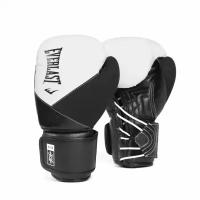 Боксерские перчатки Everlast Protex PU 12oz белый, черный