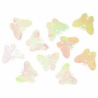 Пайетки бабочки, голографические, 2 см х 1,6 см, 15 г