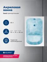 Акриловая ванна Aquanet Seed 110x70 (с каркасом)