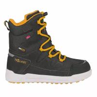 Ботинки Trollkids Kids Finnmark Winter Boots Anthracite/Golden Yellow (EU:33)