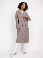 Пальто Electrastyle, размер 48, коричневый