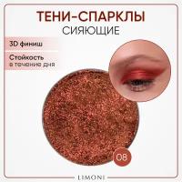 Тени для век Limoni Eye Shadow Prism, запасной блок 5 тон