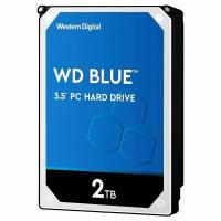 Жесткий диск 3.5" Western Digital WD Blue 2 ТБ, SATA III, 64Mb, 5400rpm CMR (WD20EARZ)