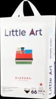 Детские подгузники Little Art, 3 размер M, 6-9 кг, 66 шт