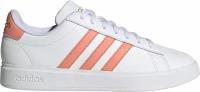 Кеды adidas Grand Court, размер 5,5 UK, белый, оранжевый