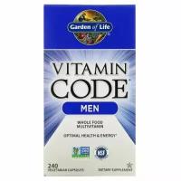 Garden of Life, Vitamin Code MEN, Мультивитамины для мужчин, 240 капсул