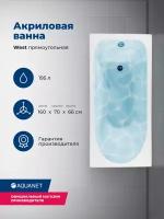 Акриловая ванна Aquanet West 160x70 205564 с каркасом