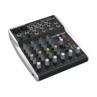 Behringer XENYX 802S - микшерный пульт, 8 входов, 2 шины выходов, трехполосный эквалайзер