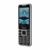 Телефон мобильный (MAXVI X10 METALLIC SILVER (2 SIM))