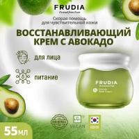 Frudia Avocado Relief Cream Восстанавливающий крем для лица с экстрактом авокадо, 55 мл, 55 г