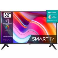 Телевизор HISENSE 32" 32A4K HD 1366x768, черный