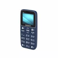 Телефон MAXVI B110, 2 SIM, синий