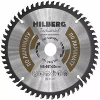 диск пильный по ламинату 165*56*20mm HILBERG HL165