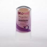 Дезодорант-Кристалл "ДеоНат" с соком мангостина (стик розовый), 60 г