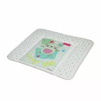 Матрас для пеленания 820х730х210 BabyCare, Sleepy Mouse, green