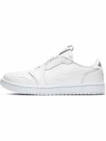 Кроссовки Nike Air Jordan 1 Retro Low Slip White, размер 6