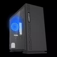 Корпус GameMax EXPEDITION BLK H605, Черный, 1*USB3.0; 2*USB2.0, Window, (без БП)