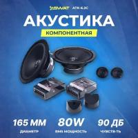 Компонентная акустика SWAT ATK-6.2C, 6,5" (16,5 см)