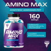 Аминокислоты комплекс, 160 капс, Trec Nutrition Amino Max 6800 (таурин, глютамин, витамин в6, витамин с)