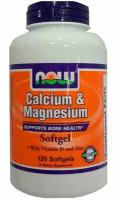 Calcium & Magnesium + D and Zinc, 120 капсул