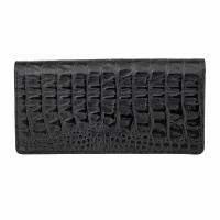 Портмоне, черное Sergio Belotti 7502 croco black