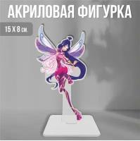 Акриловая фигурка декоративная / статуэтки для интерьера Клуб Винкс Winx Club Муза Блумикс