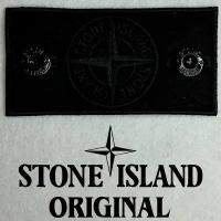 Патч Stone Island Black Peach с пуговицами футбольный