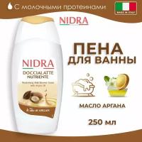 Пена-молочко для душа Nidra питательная с аргановым маслом 250 мл