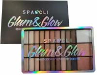 Палетка теней для век SPARCLI Glam & Glow Eyeshadow & Highlighter Palette