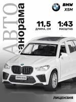 Машинка металлическая инерционная ТМ Автопанорама BMW X5M, М1:43, JB1251562