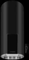 Цилиндрическая вытяжка Kuppersberg MOTUBA B, цвет корпуса чёрный, цвет окантовки/панели черный
