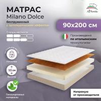 Матрас All'Perrino Milano Dolce беспружиный 90х200