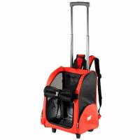 Сумка-переноска для животных Ferplast TROLLEY на колесах красный 85740099