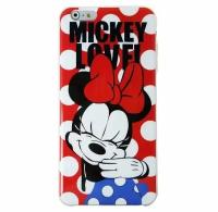 Силиконовый чехол для iPhone 6/6S Plus (5.5 дюйма) Mickey Love